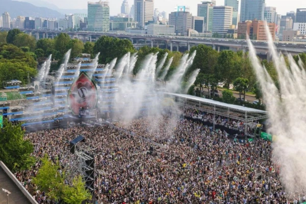 Waterbomb - festivals d'été en Corée du Sud